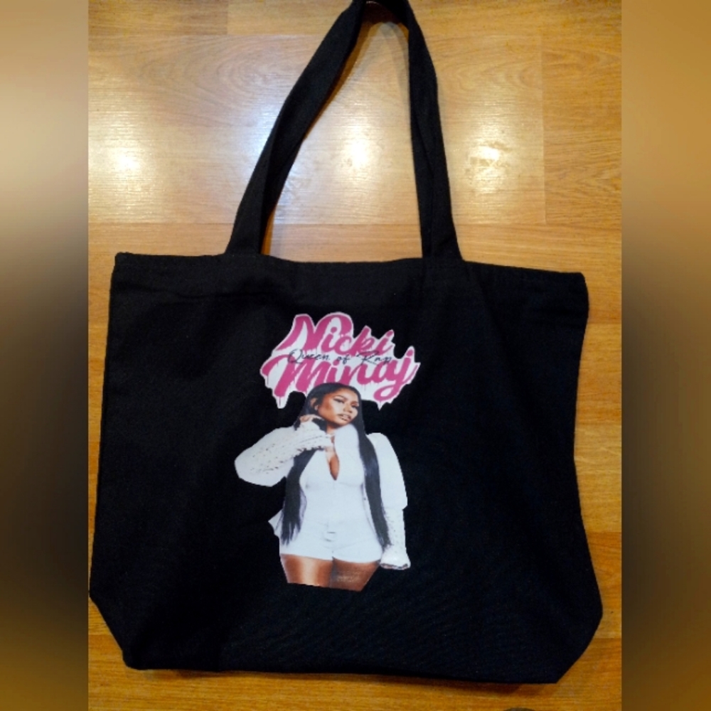 Nicki Minaj black Tote Bag Brand New